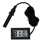 Embedded Digital LCD Probe Thermometer For Laboratory Fridge Freezer Kitchen