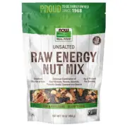 Raw Energy Nut Mix Unsalted 16 Oz by Now Foods