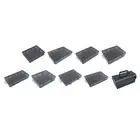 Garage Workshop Electronic Component Box Classified Storage Removable Dividers