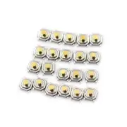 40pcs 4x4x3mm Micro Waterproof Copper Tactile Tact Touch Push Button SwitcL`UU