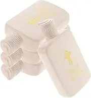 KAILIKETIY 4pcs Holy Water Bottle Refillable Decorative Bottles for Weddings Baptisms Containers for Home Decor Festivals