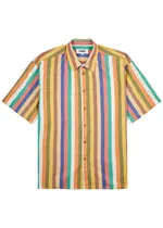 Ymc Mitchum Striped Cotton Shirt - Multicoloured - M M