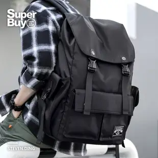 【Superbuy】大容量後背包/雙肩包 15.6/17.3吋電腦包/筆電包 防水男士通勤包/防盜戶外旅行包/學生書包