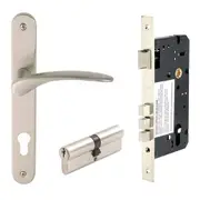 Zanda Apollo Longplate Door Lever Set - Available in Various Finish & Function