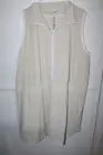 Calia Women's Zip Mock Light Sand Size 3X Dress with Shorts Tennis Golf