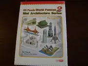 New Sealed ~3D Puzzle World Famous 2 Architecture Series~ 144 Pieces~ Pier 1