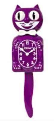 Boysenberry Kit-Cat Clock : LARGE