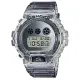 【CASIO】G-SHOCK 復古透明電子運動錶-漸變灰(DW-6900SK-1)