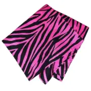 Zebras Headwrap Pink Zebras Bandan Women Handkerchief Y2kBandana Top Turban