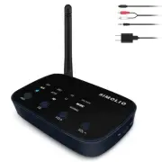 Long Range HD Bluetooth Receiver for Home Stereo w/EQ & VOL Control, aptX Low...