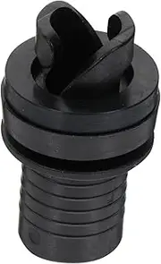 GANAZONO 1Pc Multifunction Air Valve Hose Adapter Connector for Inflatable Boats Kayaks Paddle Boards Durable Leak Performance Compatible with Air Pumps and Compressors Black