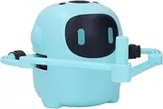 Educational Electric Drawing Robot for Kids, Interactive Self Drawing Learning Robot with 100 Cards, 14 Pens, Automatic Painting Machine Montessori Toy for Toddler (Blue)