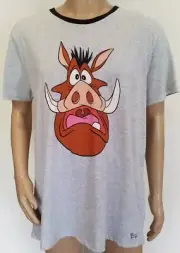 PETER ALEXANDER PJS Mens Pumba The Lion King T-shirt Top Size XS/XXL/XXXL NWT PJ