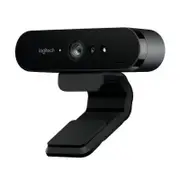 Logitech 960-001105 BRIO 4K Ultra HD Webcam HDR RightLight3 5xHD Zoom Auto Focus Infrared