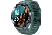 GPS Smart Watch Outdoor Fitness Sports Watches For Men, Waterproof 24-Hour Heartrate Blood Oxygen Monitoring Smartwatch - Green