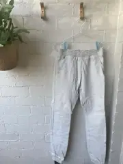One Teaspoon White Leather Pants Size S