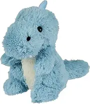Warmies Plush Blue Baby Dinosaur Microwavable Weighted Teddy with French Lavender Scent, Hot or Cold Wheat Bag for Cool Relaxation and Warm Relief