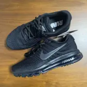 Men 9.0US Sneaker Nike Sneakers Air Max 2017 Triple Black 97