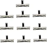 VICASKY Adjustable Slide Potentiometers 10 Pcs B50k 50kω Potentiometer Set 45mm Length and 9mm Width