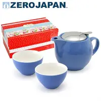 在飛比找蝦皮購物優惠-ZERO JAPAN 典藏陶瓷一壺兩杯超值禮盒組(藍苺)