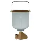 Bread Baking Pan Bread Maker Machine Loaf Breadmaker Paddle Bread Tin for