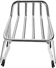 Luggage Rack，Compatible with Harley Touring Road King Road Glide Street Glide Electra Glide 2009-2023(Chrome)