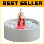 Easy-Clean Toddler Ball Pit - 47'' Design, Perfect Birthday Gift for Children