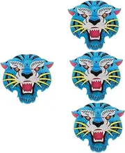 [SHERCHPRY] Tiger Brooch Animals Clothes Pins Hat Pins Clasps for Clothing Sweater Clip Clothing Clips Decorative Brooch Ladies Fashion Brooches Shawl Clip Collar Clip Cute Brooch Pin Acrylic