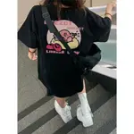 CHAOO 純棉 短袖上衣 韓系衣服 下半身失蹤 OVERSIZE 短袖 印花 T恤設 計感上衣 女生衣服 夏天衣服