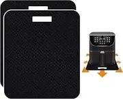 Heat Resistant Mat for Air Fryer with Sliding Function, 2 Pcs 12 * 14 in Heat Resistant Pad Sliding Caddy Countertop Protector Mat Compatible with Cosori Air Fryer 5 QT 5.8 Qt, Ninja Air Fryer