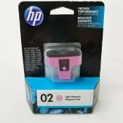Genuine HP 02 Light Magenta Original Ink Cartridge (C8775WN) Expired