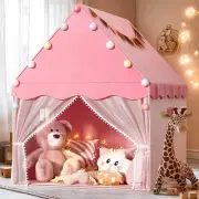 Kids Play Tent with Star Light, Padded Mat,Toddler Tent Indoor,Playhouse for ...