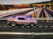 CUSTOM AUTO WORLD HO SLOT CAR BODY- " BRASKETT & BURGIN " CAMARO FUNNY CAR