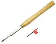 Parting Woodturning Tool Wood Lathe Carbide Tipped Grooving Tool with Carbide...