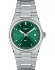 New Tissot PRX Quartz 35mm Green Dial Steel Women's Watch T137.210.11.081.00
