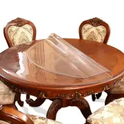 Clear 48 Inch Round Table Protector Pad