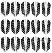 5 Sets Harrows Quantum 100 Micron Slim Dart Flights - Ships w/Tracking - Clear