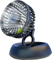 Fan for Car, Single Head Cooling Device, Folding USB Powerful Cooling Fan, 3 Gears Adjustable, for Trucks Vehicles Boats Van SUVs RVs