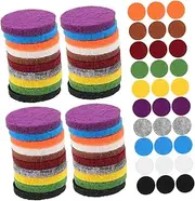 HOMOCONO Aromatherapy Cotton Pads Essential Oil Pad Set for Aroma Diffuser Refill
