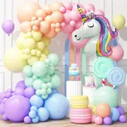 132Pcs Cute Balloon Garland Arch Set Wedding Birthday Party Anniversary Graduation Decoration Holiday Decoration