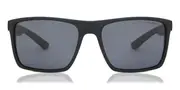 Dirty Dog Volcano Polarized 53717 Men's Sunglasses Black Size 57