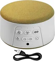 White Noise Machine - Sleep White-Noise Machine, Non-Looping Sound-Machine with 29 High-Fidelity Sound Effects, Timer Fade-Out Function, Portable-Machine, Rechargeable Sleep