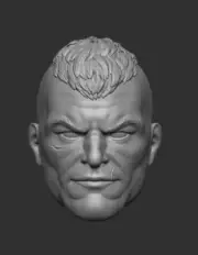 Crossbones Brock Rumlow v2 custom head for Marvel and other action figures