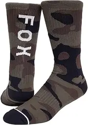 [Fox] Camo cushioned crew socks