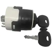 7 Pins Ignition Switch with Two 16403 Keys 0009730212 for Forklift Black