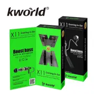 在飛比找momo購物網優惠-【Kworld 廣寰】KW-X11入耳式電競耳麥