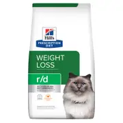 Hill's Prescription Diet r/d Weight Reduction Dry Cat Food - 3.9kg
