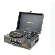 mbeat MB-TR166BLK Uptown Retro Bluetooth Turntable & Cassette Player, Bluetooth Streaming