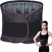 Back Brace for Running - Protective Belt Breathable Running Gear - Waist Trainer Brace, Ergonomic Girdles Band for Weightlifting, Boxing, Riding, Climbing