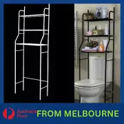 3Tiers Toilet Shelf Bathroom Rack Over Laundry Washing Machine Storage Shelves